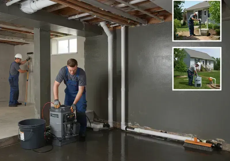 Basement Waterproofing and Flood Prevention process in Myrtle Beach, SC